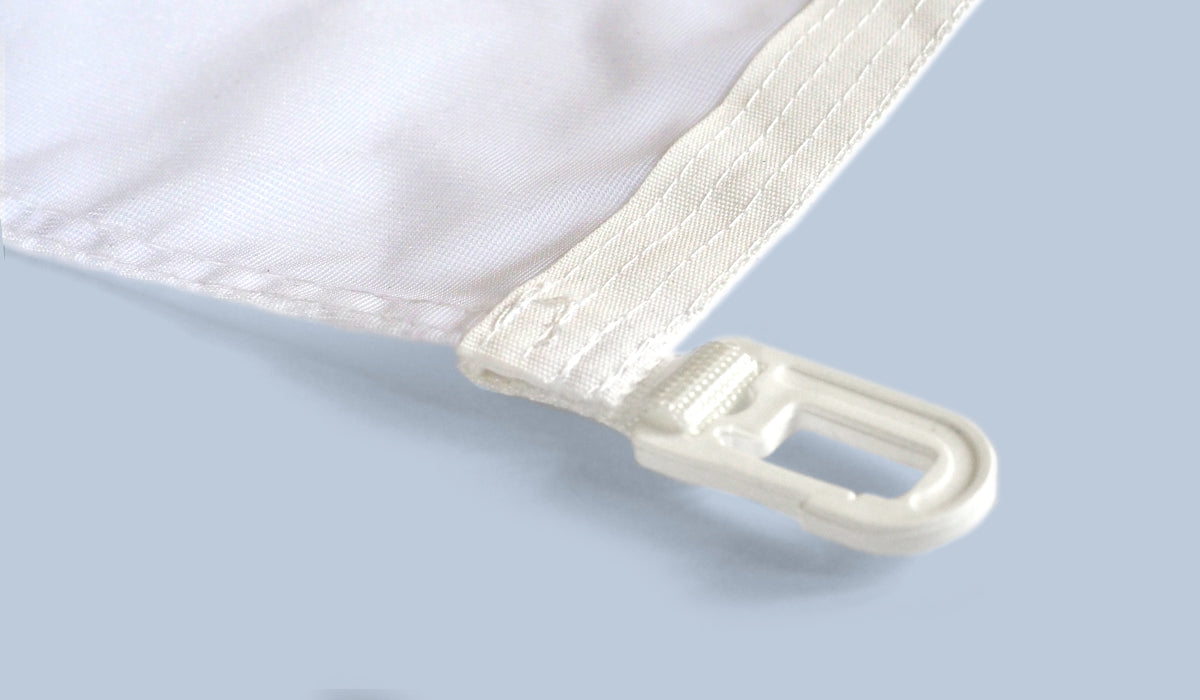 
Flag Tape Banner Finishing