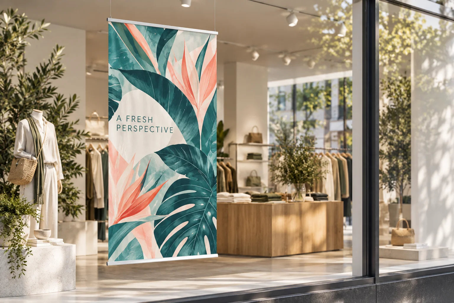 
Cut-to-Size Banner Finishing