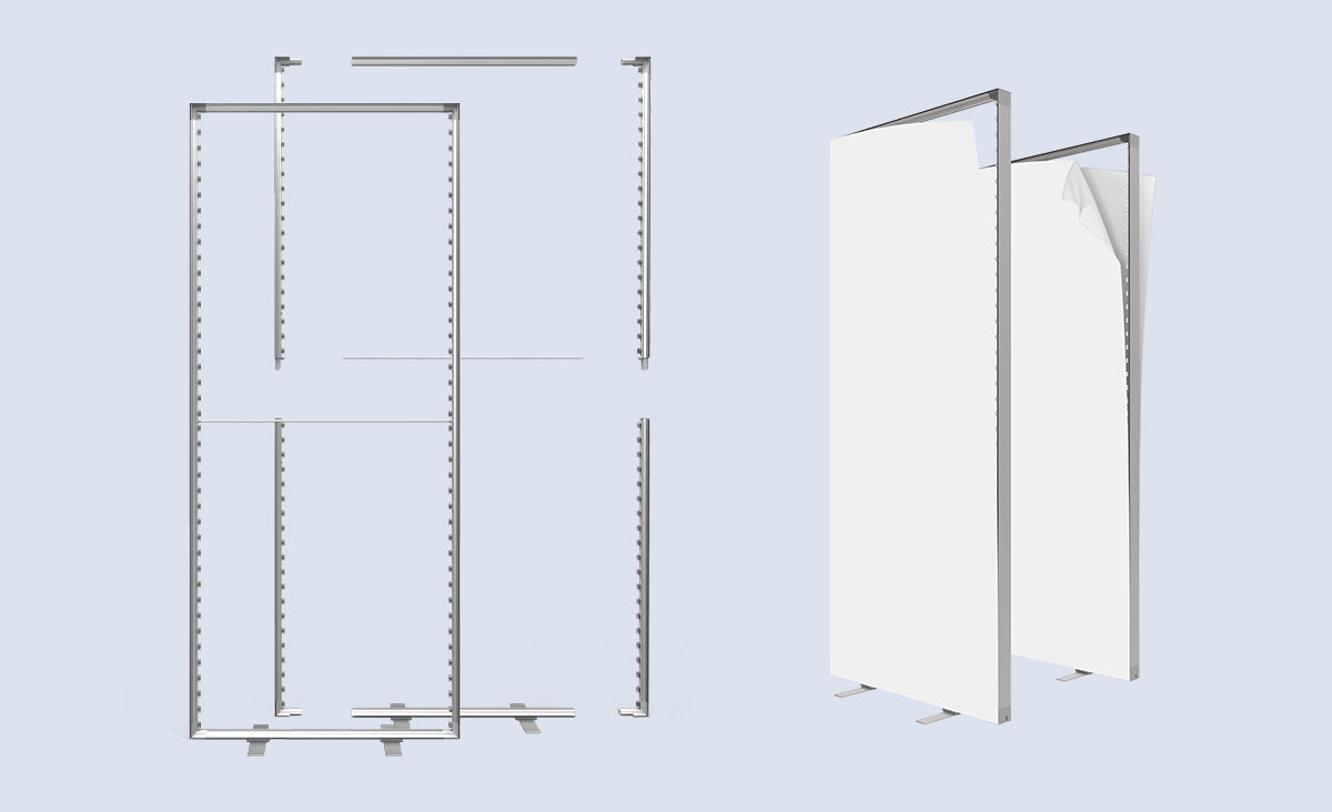 
Pop-Up Lightbox free-standing