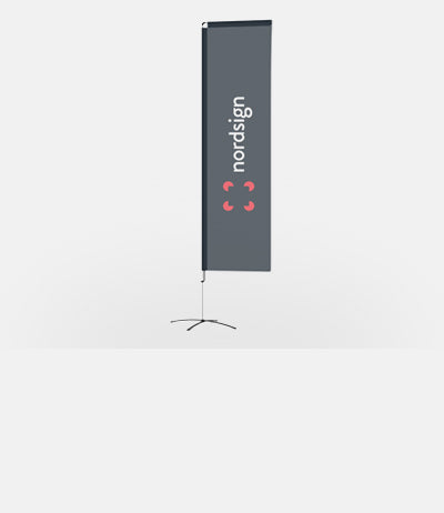 Beachflag Premium Enkelt-sidet