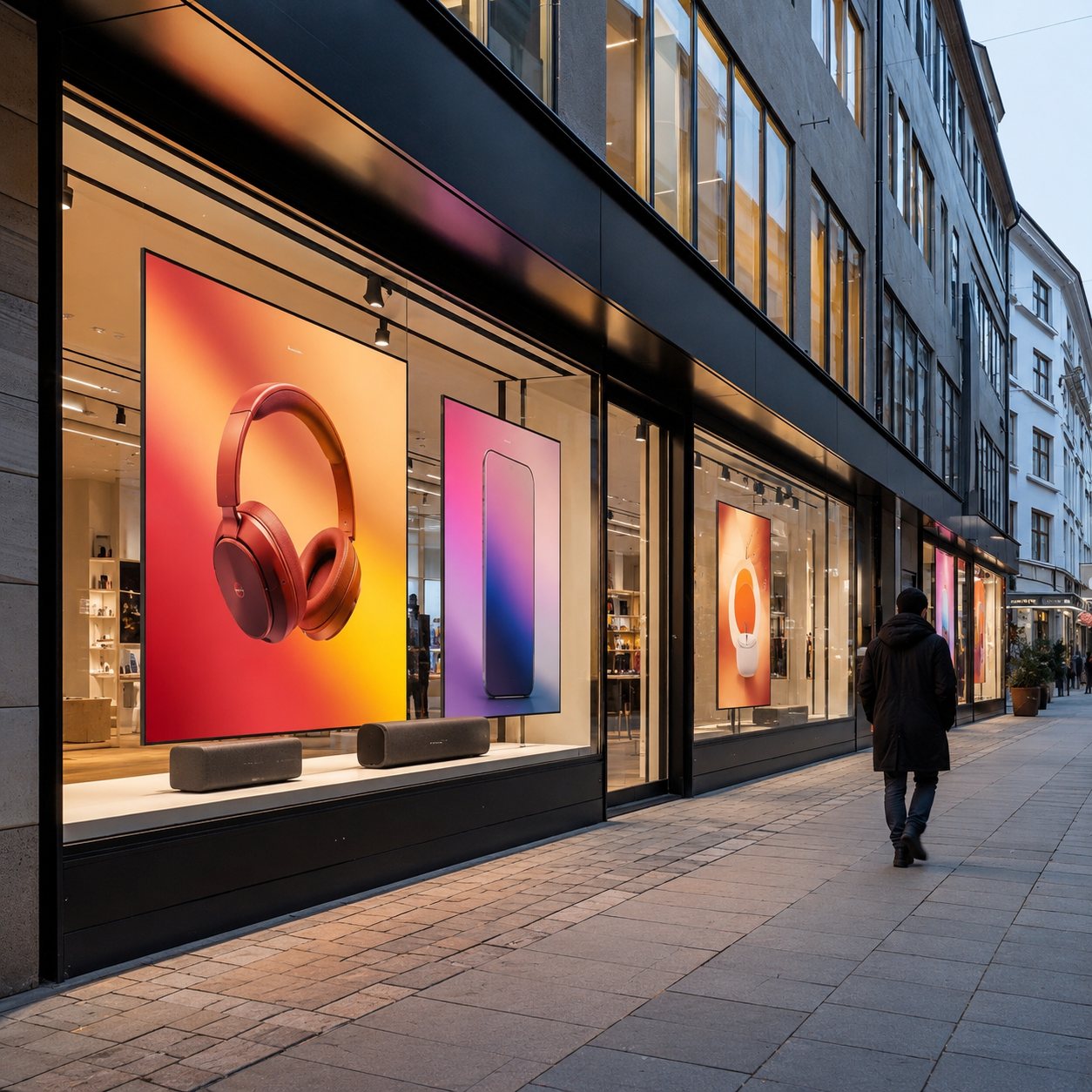 Inspiration til store facade- og vinduesudstillinger i detailhandlen