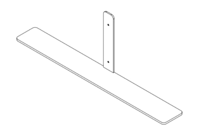 
Frame feet with side support