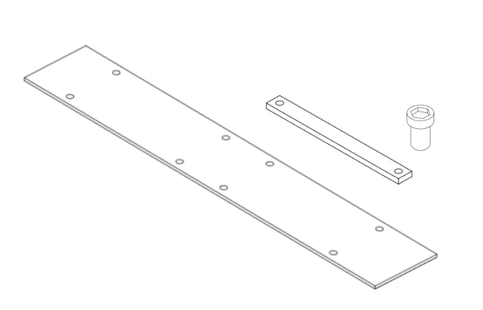 
Backlit frame extension plug