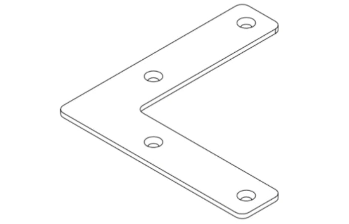 
L-connector for Double Frame 44