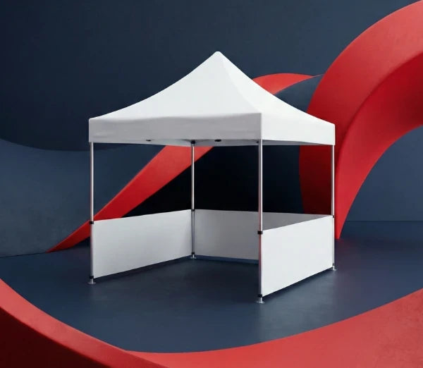 
Half tent wall
