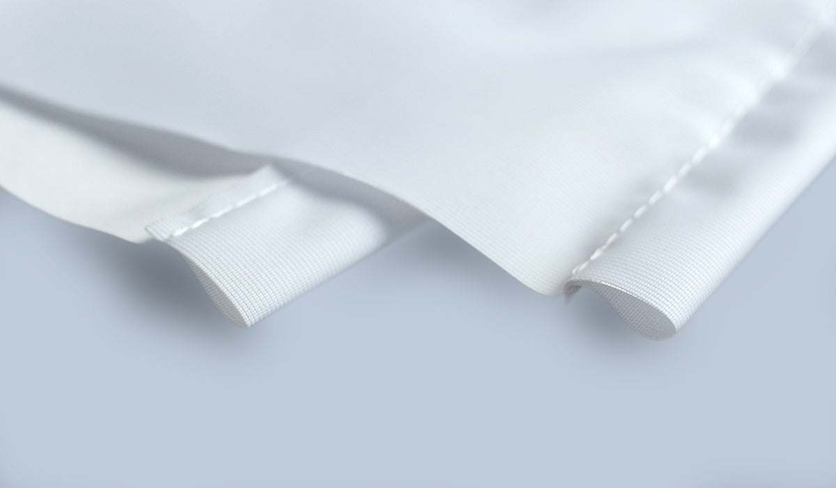 
Open Seam Banner Finishing
